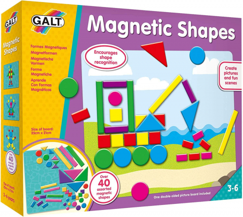 Jucării și Jocuri pentru copii - Set - forme geometrice magnetice