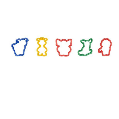 Set forme pentru plastilina - Animalute safari [0]