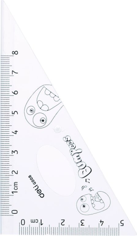 Set geometrie 4 piese transp.  bumpees eg00803 deli [4]