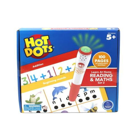 Jucării și Jocuri pentru copii - Set Hot Dots  - calculez si citesc in lb engleza (set 2)
