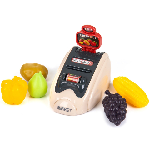 Set jucarie Chipolino Cash Register cu lumini, sunete si 24 accesorii [4]