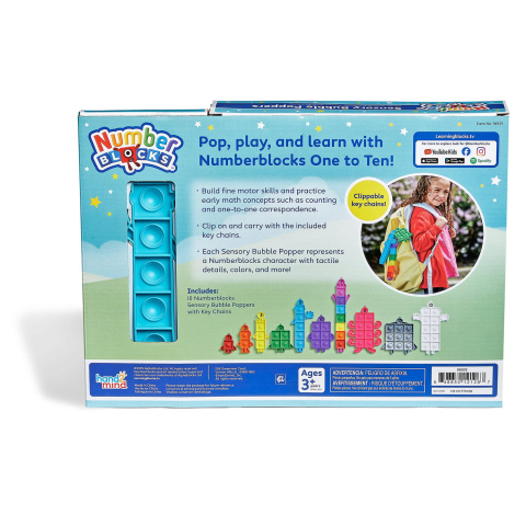 Set jucarii senzoriale - NumberblocksÂ® de la 1 la 10 [6]
