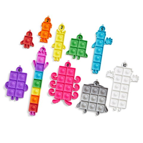 Set jucarii senzoriale - NumberblocksÂ® de la 1 la 10 [2]