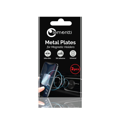 Set Lemontti Placute Metalice pentru Suport Magnetic (2buc/set) [4]