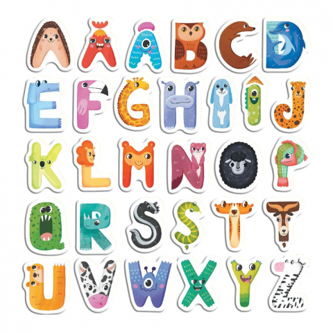 Set litere magnetice in limba romana (31 piese) [1]