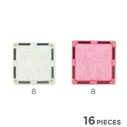 Set magnetic de construit cu placi stralucitoare, Cleverclixx varsta 3 - 6 ani, 6 - 9 ani [2]