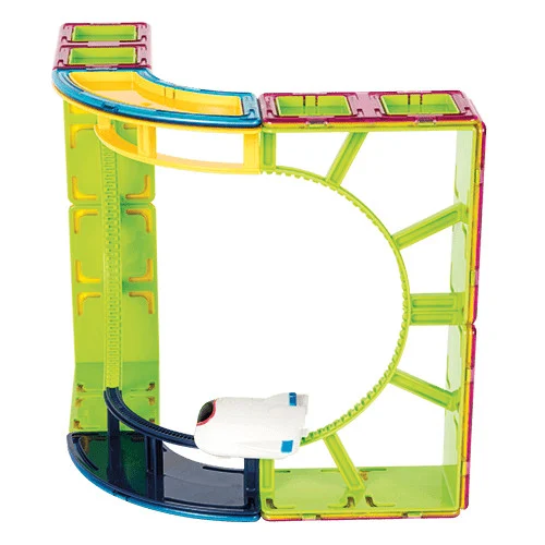 Set magnetic de construit, 44 piese, Sky track play set, Magformers [5]