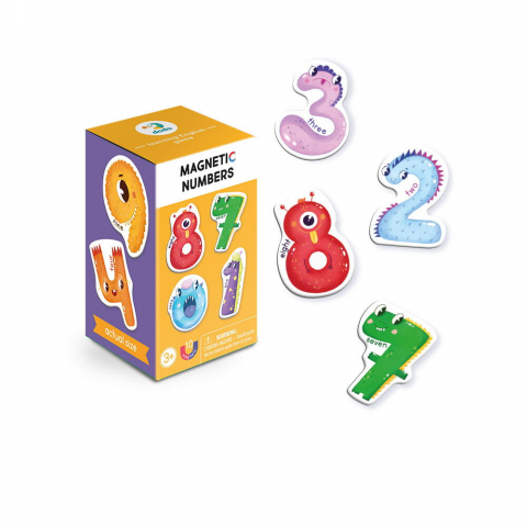 Jucării și Jocuri pentru copii - Set magnetic - Invat sa numar in lb.engleza