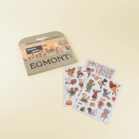 Set magnetic La scoala, Egmont Toys Baiat, Fata, varsta 3 - 6 ani [2]