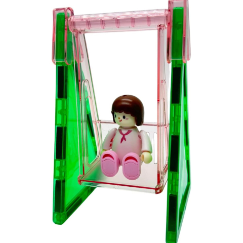 Set Magnetic Mideer My First Kit - Joc Educativ de Constructie si Rol cu 32 Piese Magnetice Sigure [3]