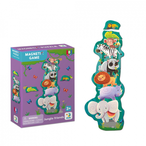Set magnetic - Prietenii din jungla [1]