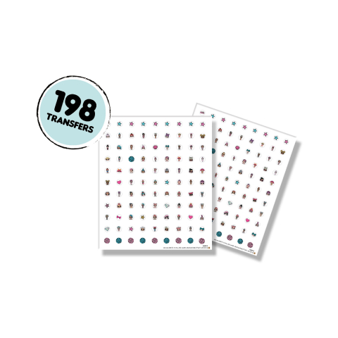 Set manichiura copii L.O.L. cu folii decorative de unghii, copii varsta 6 ani+,8 ani+ [3]