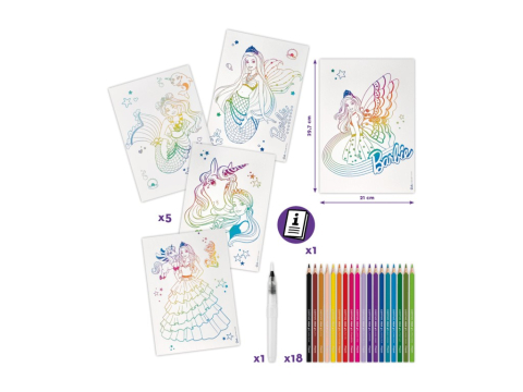 Set Maped Creativ Aqua'Art Barbie Maxi [3]