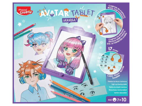Set Maped Creativ Avatar'Tablet Manga [1]
