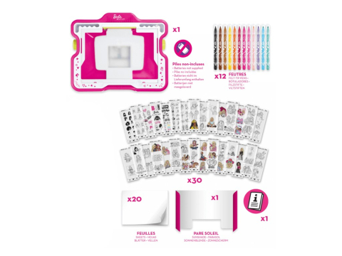 Set Maped Creativ Lumi Board Barbie [4]