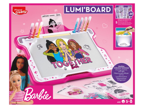 Set Maped Creativ Lumi Board Barbie [1]