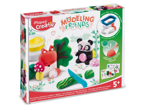 Set Maped Creativ Modeling Friends - Cute [0]