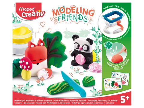 Set Maped Creativ Modeling Friends - Cute [2]