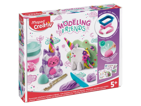 Set Maped Creativ Modeling Friends - Magical [0]