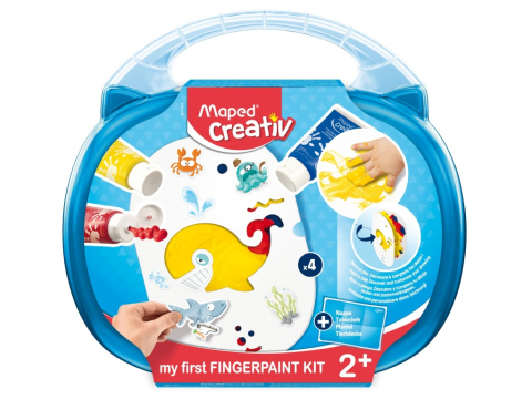 Seturi creative pentru copii - Set Maped Creativ My First Pictură cu degetele kit