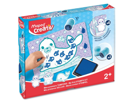 Seturi creative pentru copii - Set Maped Creativ My First Ștampile