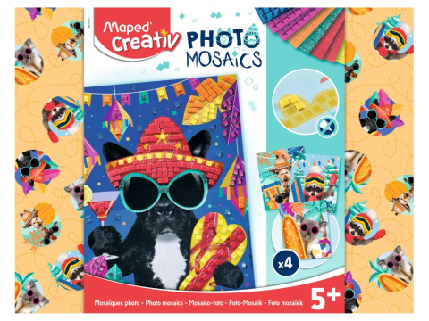 Set Maped Creativ Photo Mosaics - Adventure animals [1]