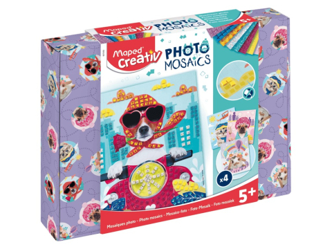 Set Maped Creativ Photo Mosaics - Cute animals [0]