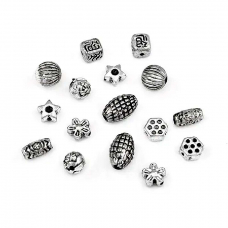 Set margele, talismane cu snur, 8 modele diferite, 17g, Buddha [1]