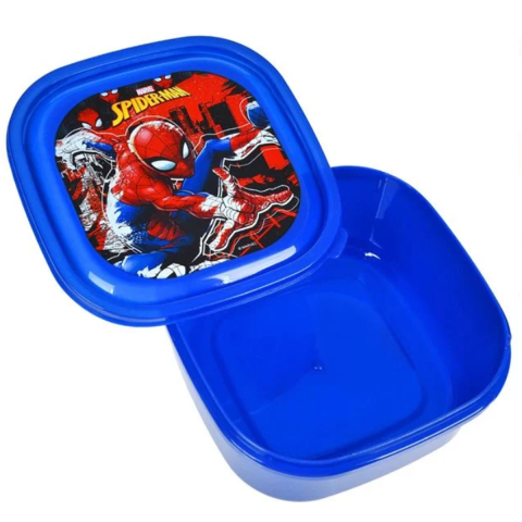 Set Masa Pranz pentru copii, Spider-Man, Geanta Izoterma, Caserola si Sticla Pop-Up [2]