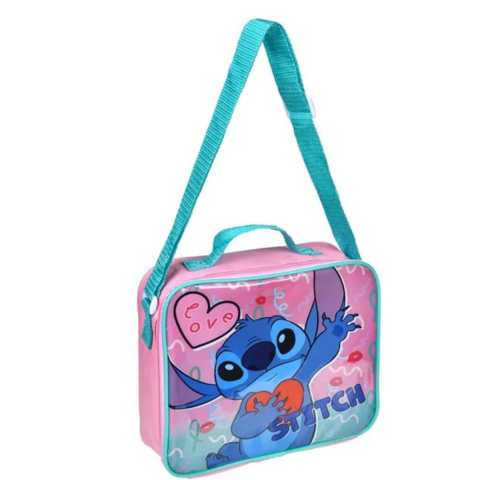Set Masa Pranz pentru Fete, Stitch Geanta Izoterma, Caserola si Sticla Pop-Up [1]