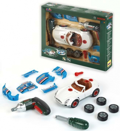 Mașinuțe copii, Camioane de Jucărie - Jucarie, Set masina cu accesorii tuning Bosch