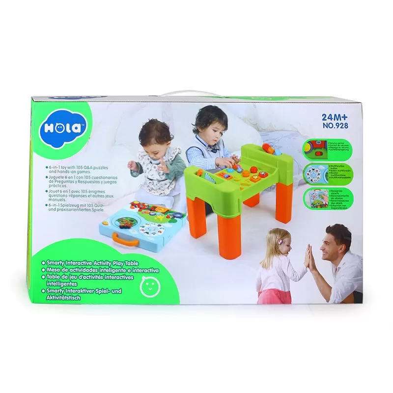 Jucării și Jocuri pentru copii - Set masuta interactiva, centru de activitati 6 in 1