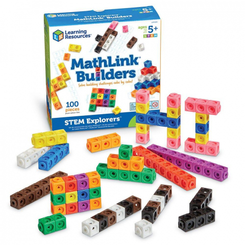 Jucării și Jocuri pentru copii - Set MathLink  - Constructii 3D
