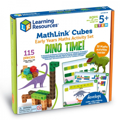 Jucării și Jocuri pentru copii - Set MathLink  - Dinozauri