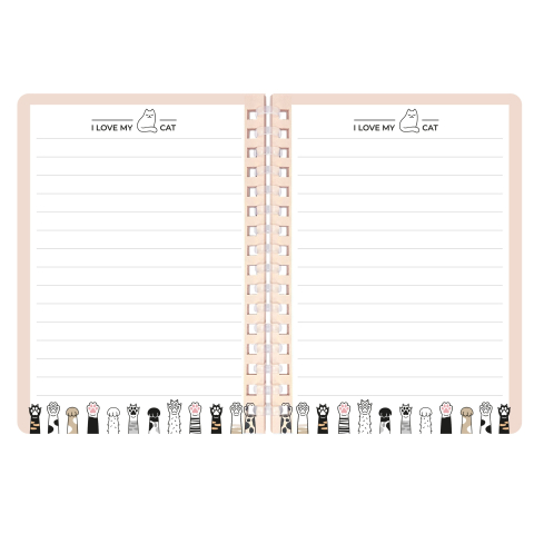 Set memo Mini Meow – 30 file + 180 notite adezive colorate, copii varsta 3 ani+,6 ani+,8 ani+ [2]
