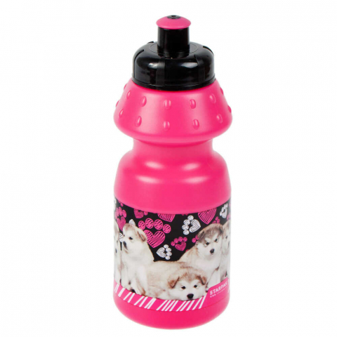 Set mic dejun pentru copii, bidon si cutie de pranz cu design adorabil cu catelusi [4]
