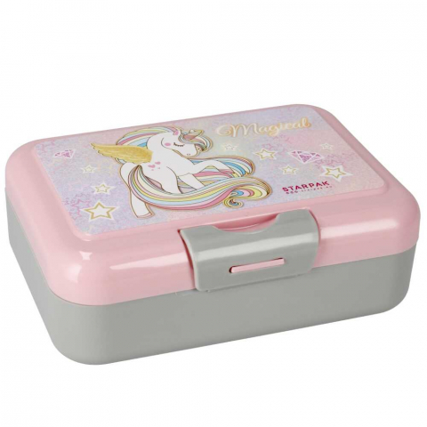 Set mic dejun pentru copii model Unicorn – Bidon si cutie de pranz [2]