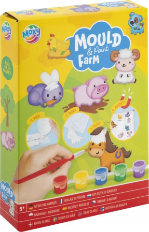 Art & Craft si Artizanat - Set modelez si pictez - Animalutele de la ferma