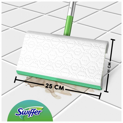 Set mop plat Swiffer Dry + Wet cu 11 rezerve - curatare umeda si uscata [7]