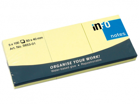 Birotică și Papetărie - Set Notes adeziv Yellow