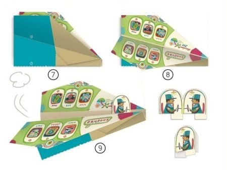 Djeco - Set origami pentru copii, avione din hartie - Micostore.ro [2]