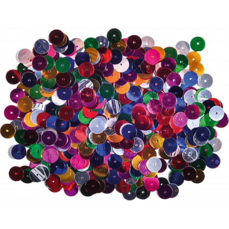 Accesorii Craft - Set paiete colorate, 14 gr, 10 mm