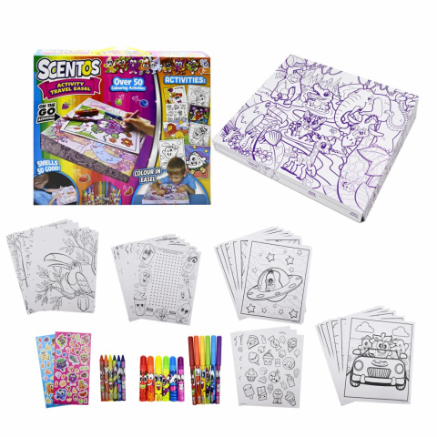 Set parfumat sevalet de calatorie cu activitati , scentos [1]