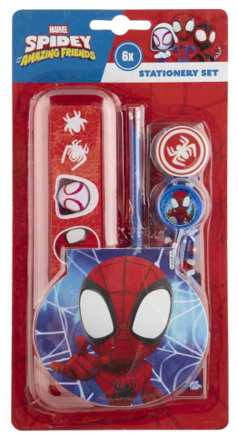 Penare fete, baieti, echipate si neechipate - Set penar & rechizite - Spidey