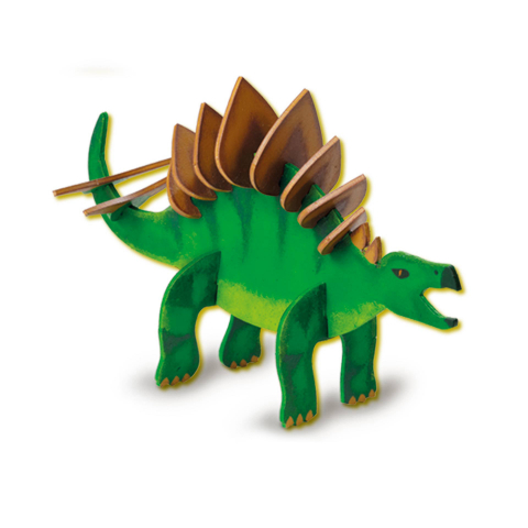 Set pentru copii cu un dinozaur din piese si vopsea fluorescenta, copii varsta 5 ani+,8 ani+ [1]