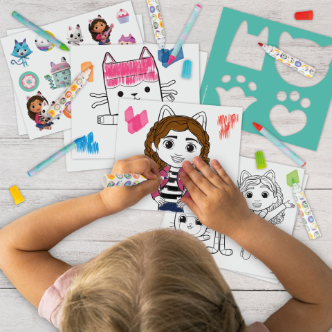 Set pentru desen in rucsac gabbys dollhouse [2]