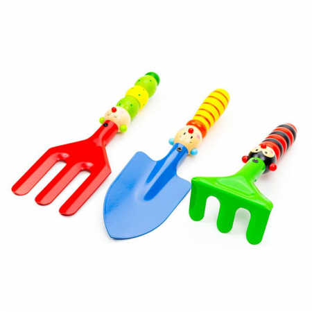 Jucării nisip, plajă și grădină - Set pentru gradinarit