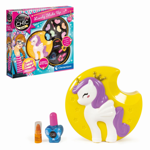 Set pentru machiaj unicorn crazy chic copii varsta 6 ani - 13 ani [5]