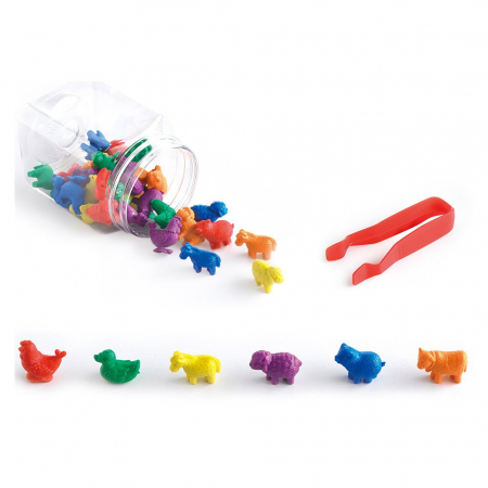 Set pentru sortat, Animale de ferma, Edx Education, 3-7 ani [2]