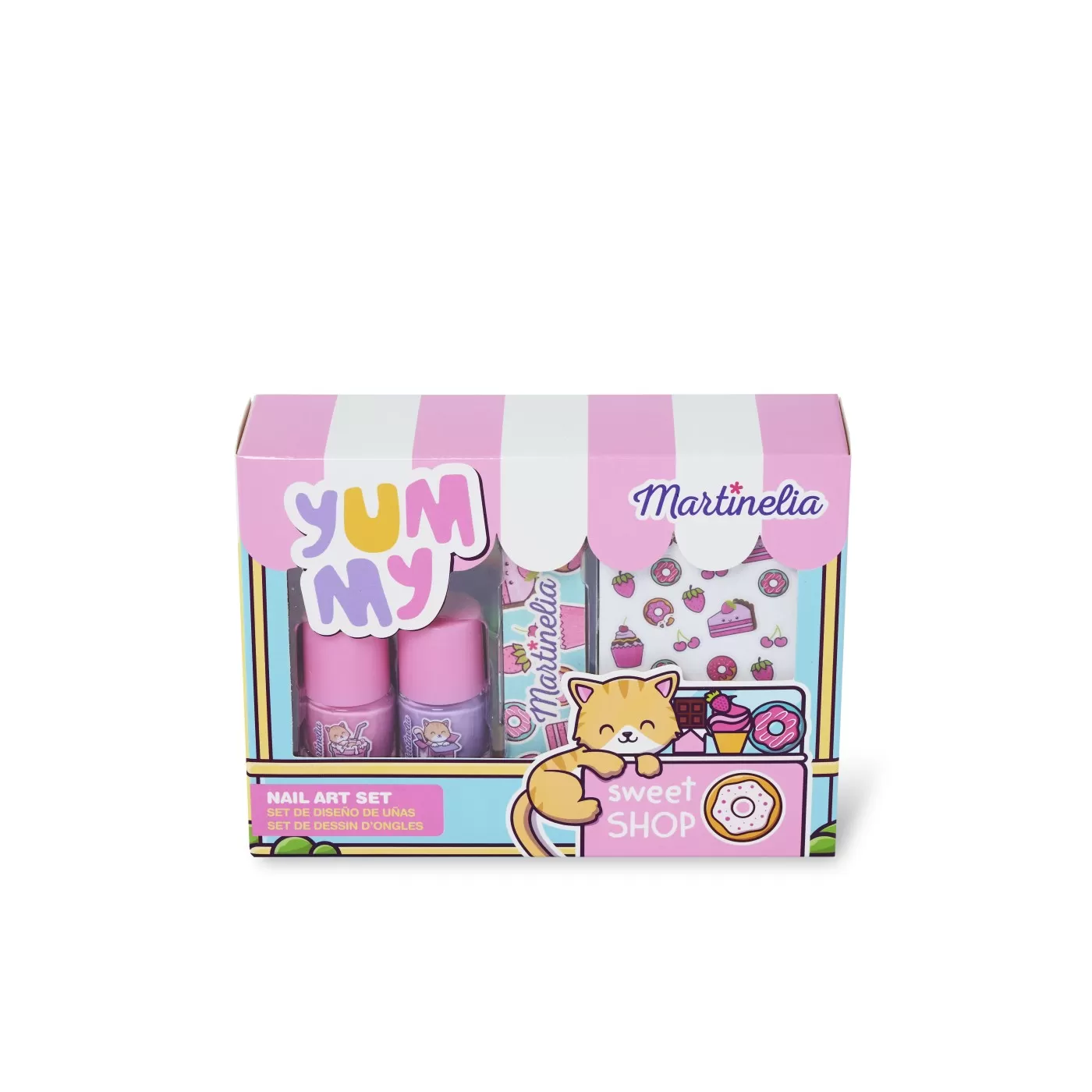 Jucării și Jocuri pentru copii - Set pentru unghii, Martinelia Yummy, varsta de la 3 ani la +15 ani